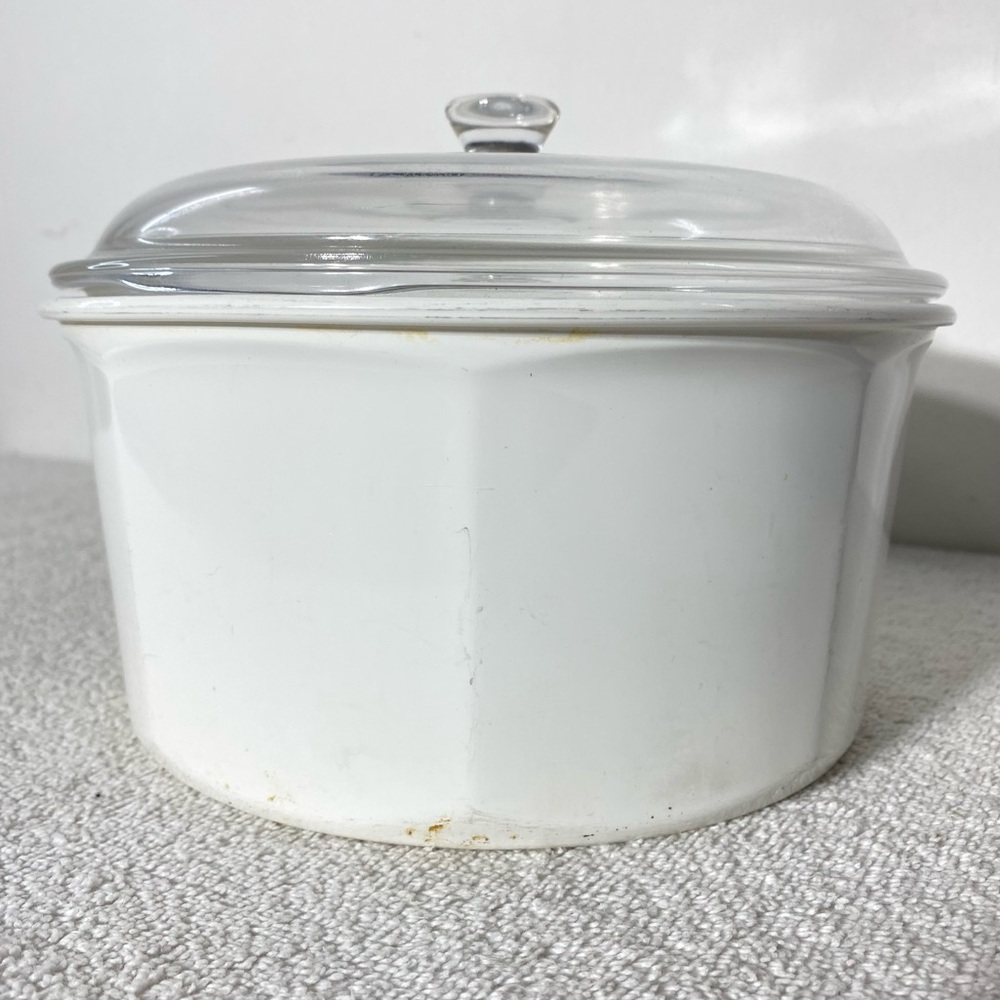 Vintage Princess House Nouveau Convertible Ceramic 2qt Sauce Pan With Lid - Picture 10 of 15